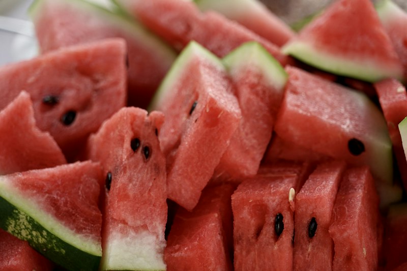 Seedless Watermelon Cubes